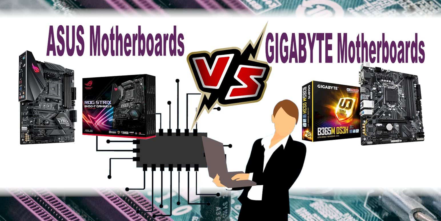 gigabyte vs asus motherboards